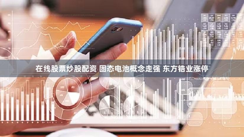 在线股票炒股配资 固态电池概念走强 东方锆业涨停