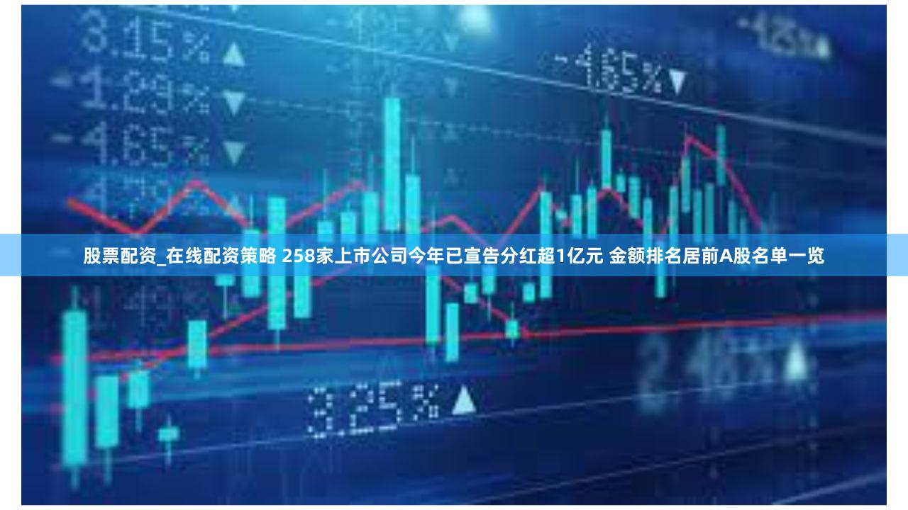 股票配资_在线配资策略 258家上市公司今年已宣告分红超1亿元 金额排名居前A股名单一览
