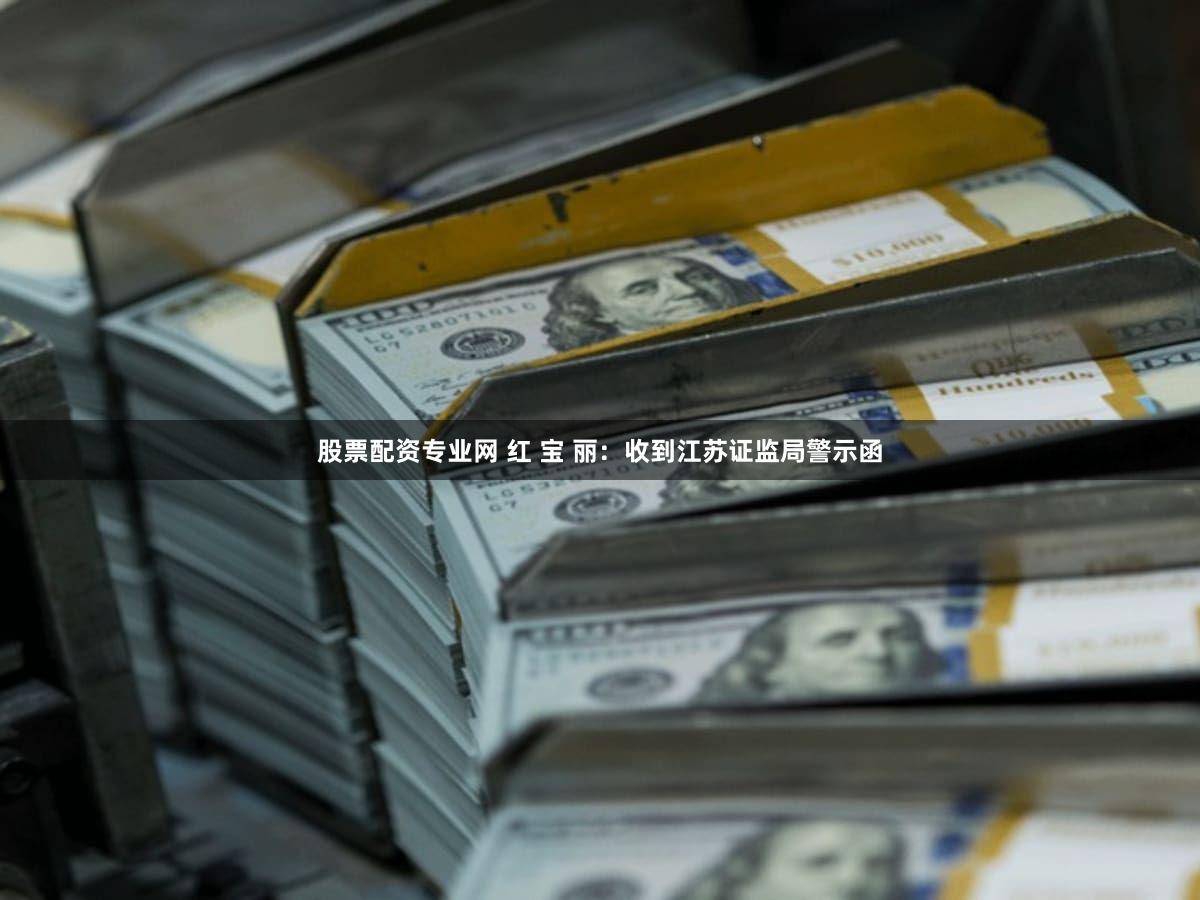 股票配资专业网 红 宝 丽：收到江苏证监局警示函