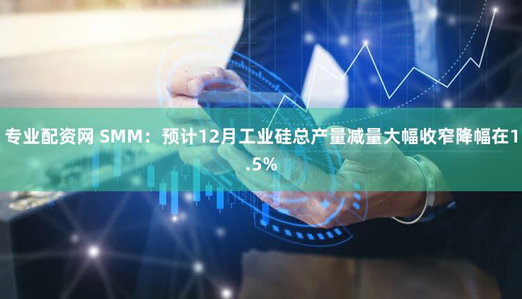 专业配资网 SMM：预计12月工业硅总产量减量大幅收窄降幅在1.5%