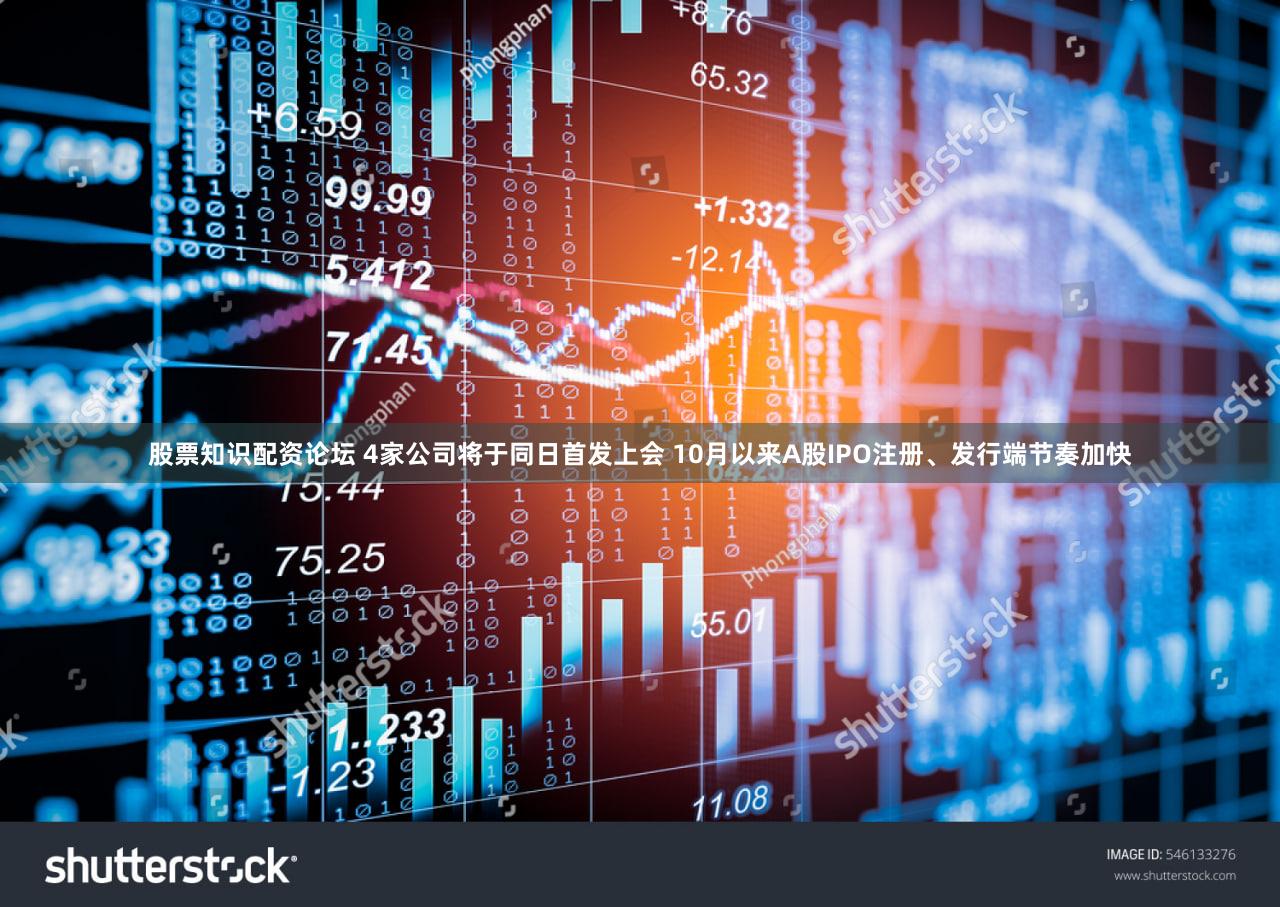 股票知识配资论坛 4家公司将于同日首发上会 10月以来A股IPO注册、发行端节奏加快